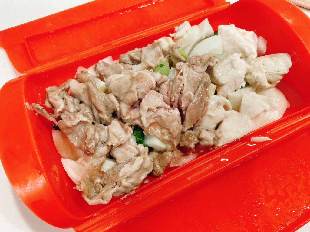 豚肉筋トレ飯