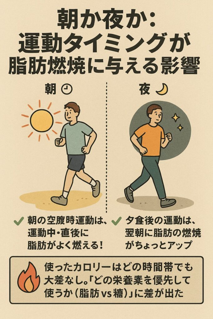 夕食後の運動でも効果あり